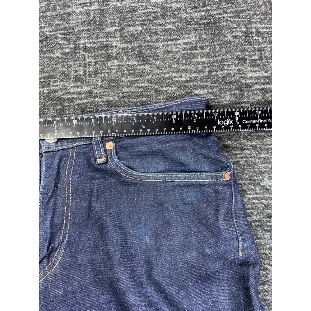 Levis Premium 541 Athletic Taper Mens Jeans 31x30 Dark Wash Indigo Blue 0451 - Picture 3 of 8
